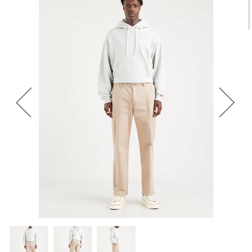 Levi's XX Chinos EZ in Plum